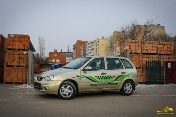 Есть контакт! Тест-драйв электромобиля Лада Эллада